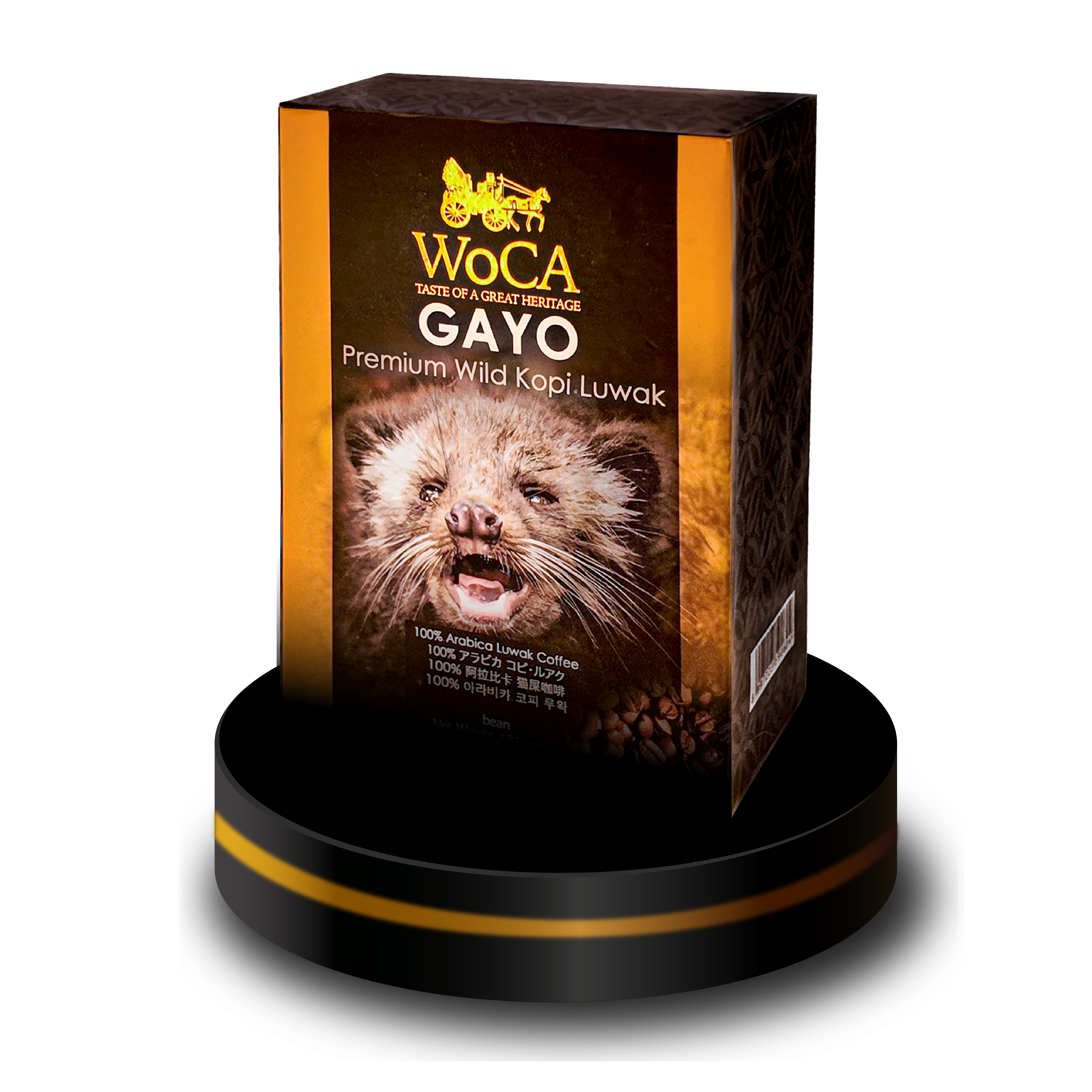 WoCA Gayo Premium Wild Kopi Luwak 30カップ WoCA Gayo Premium Wild
