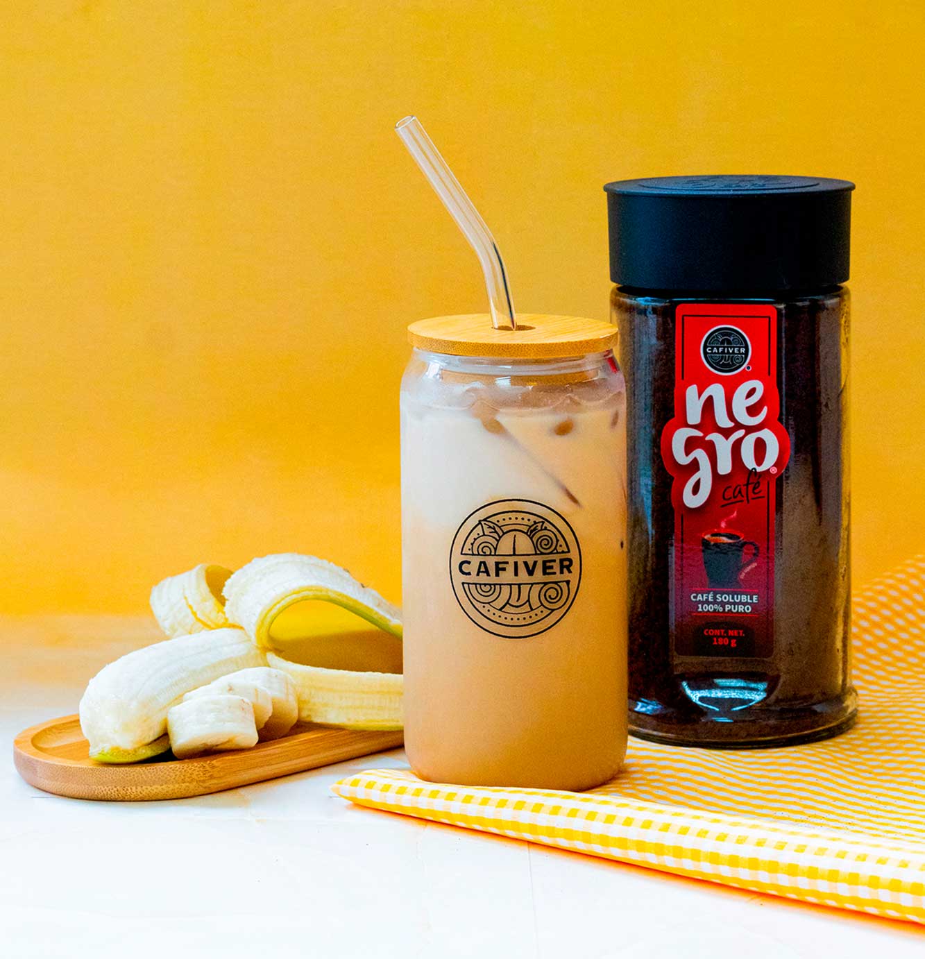 Imagen de Iced Latte con café soluble