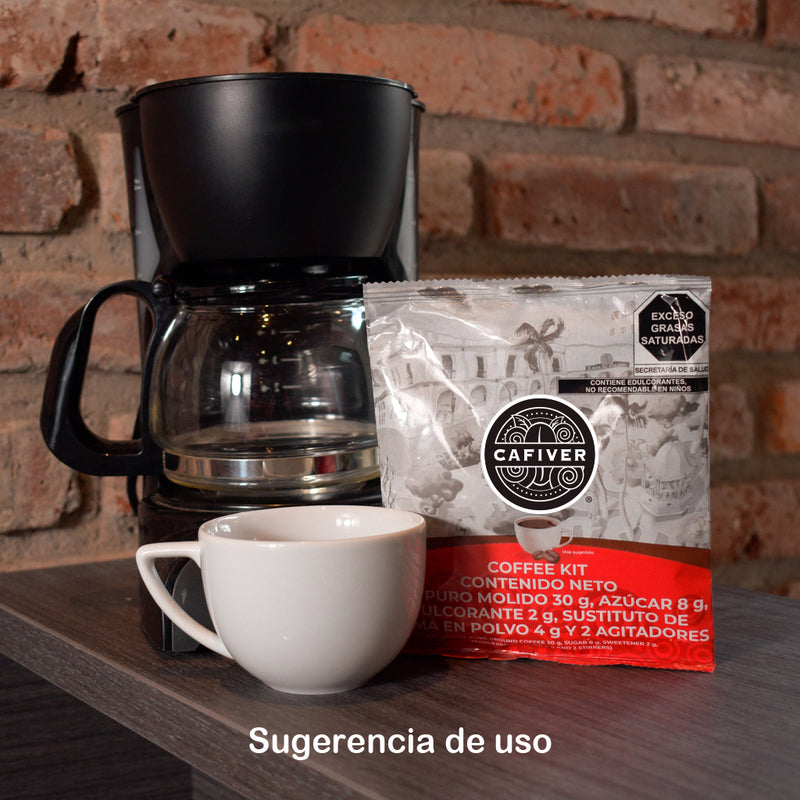 Cafiver Coffee kit descafeinado (25 pzas)