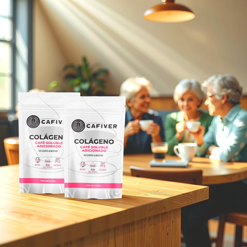 Café soluble con Colágeno (330g.)
