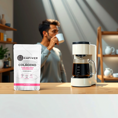 Café soluble con Colágeno (330g.)