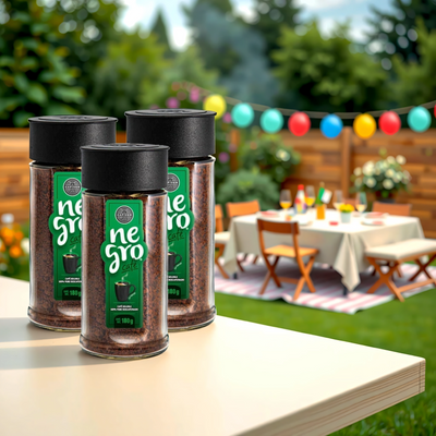 Cafiver Negro Café Soluble Descafeinado (180g.)