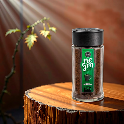 Cafiver Negro Café Soluble Descafeinado (45g.)