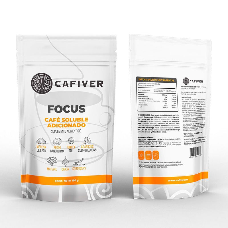 Café soluble con Ganoderma (150g.)