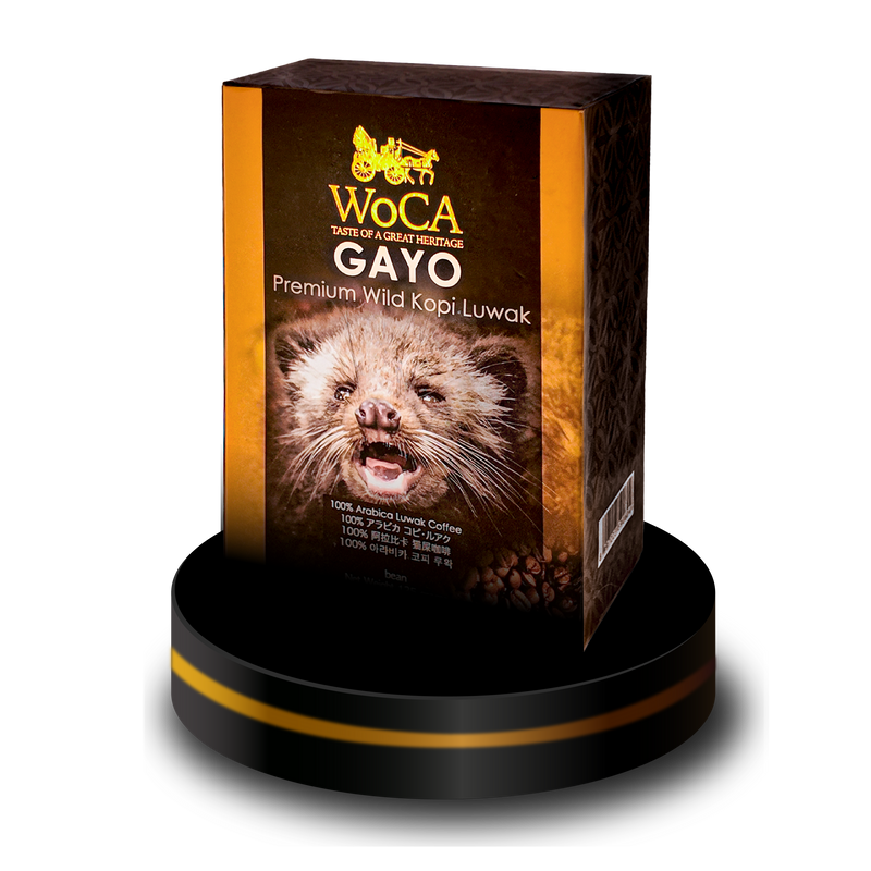 WoCa Luwak Coffee Gayo Arábica (café de civeta en grano 125g.)