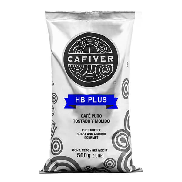 Cafiver HB Plus Molido (20 bolsas de 500g)