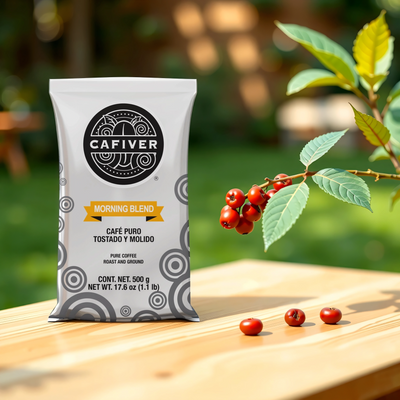 Cafiver Morning Blend Molido (500 g.)
