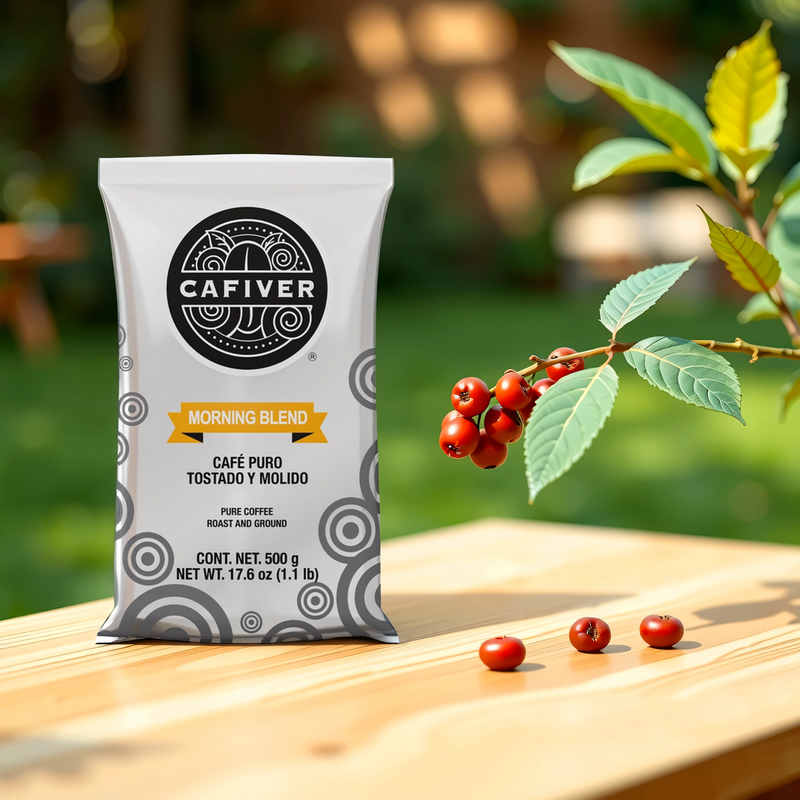 Cafiver Morning Blend Molido (500 g.)