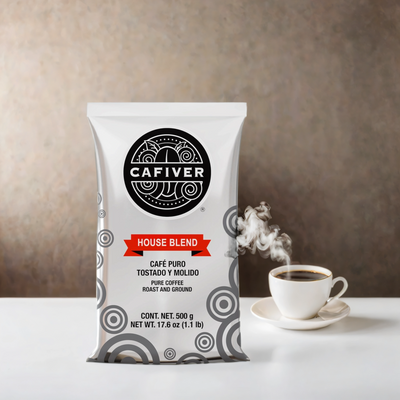 Cafiver House Blend Molido (500 g.)