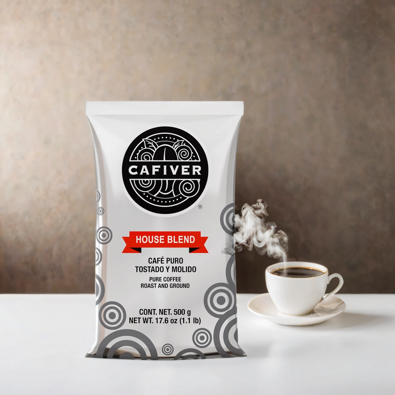 Cafiver House Blend Molido (500 g.)