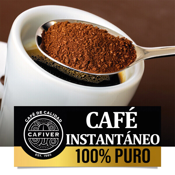 Cafiver negro café descafeinado (12 frascos 180g)