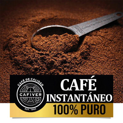 Cafiver Negro Café Soluble Descafeinado (45g.)