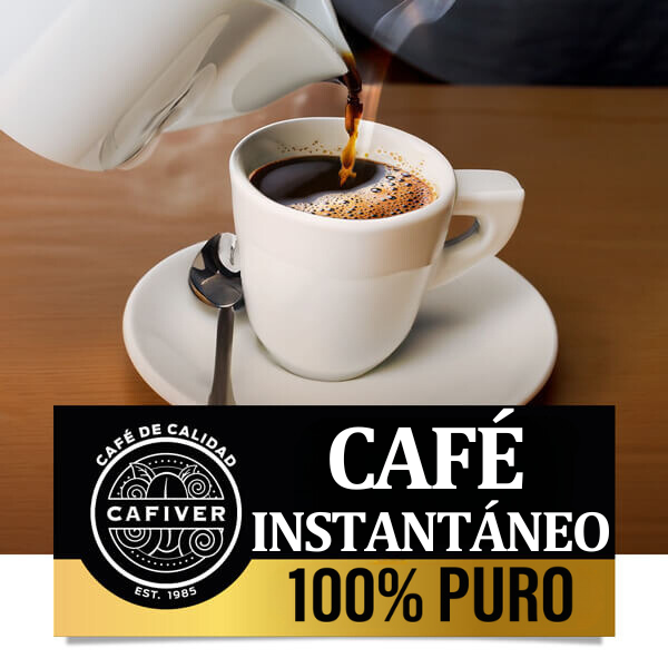 Cafiver Negro Café Soluble Descafeinado (90g.)