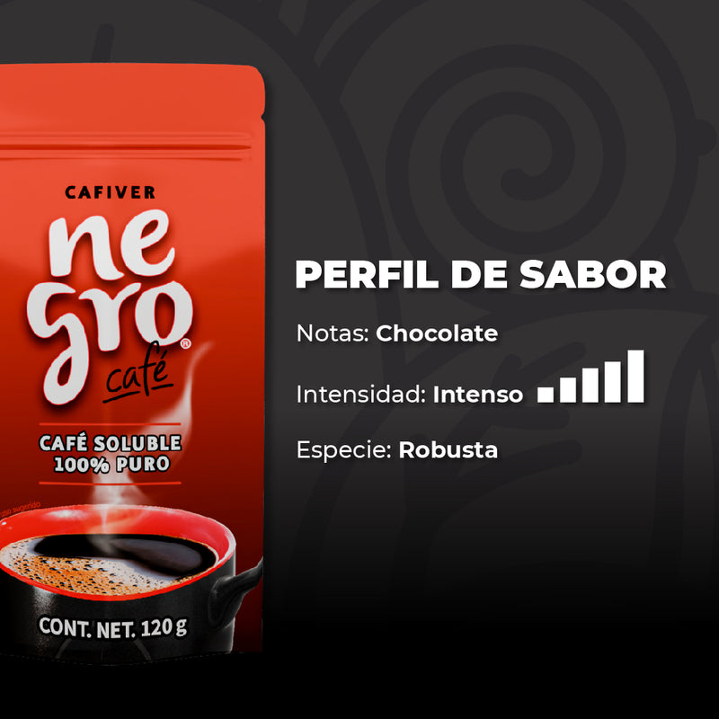 Negro Café de 120g en Doypack