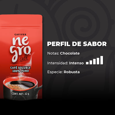 Negro Café de 32g en Doypack