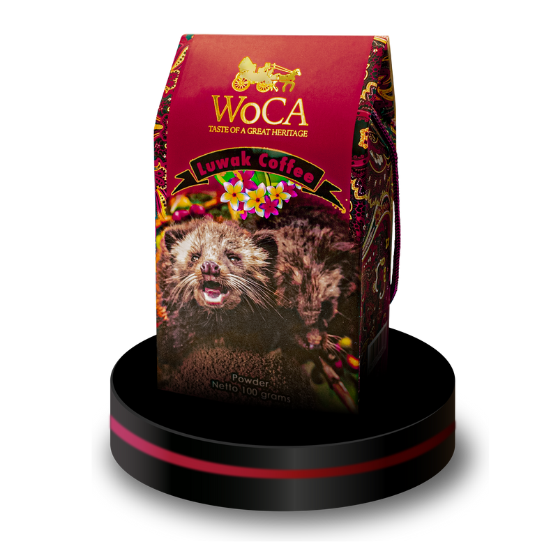 WoCa Luwak Coffee Robusta (café de civeta en grano 100g.)