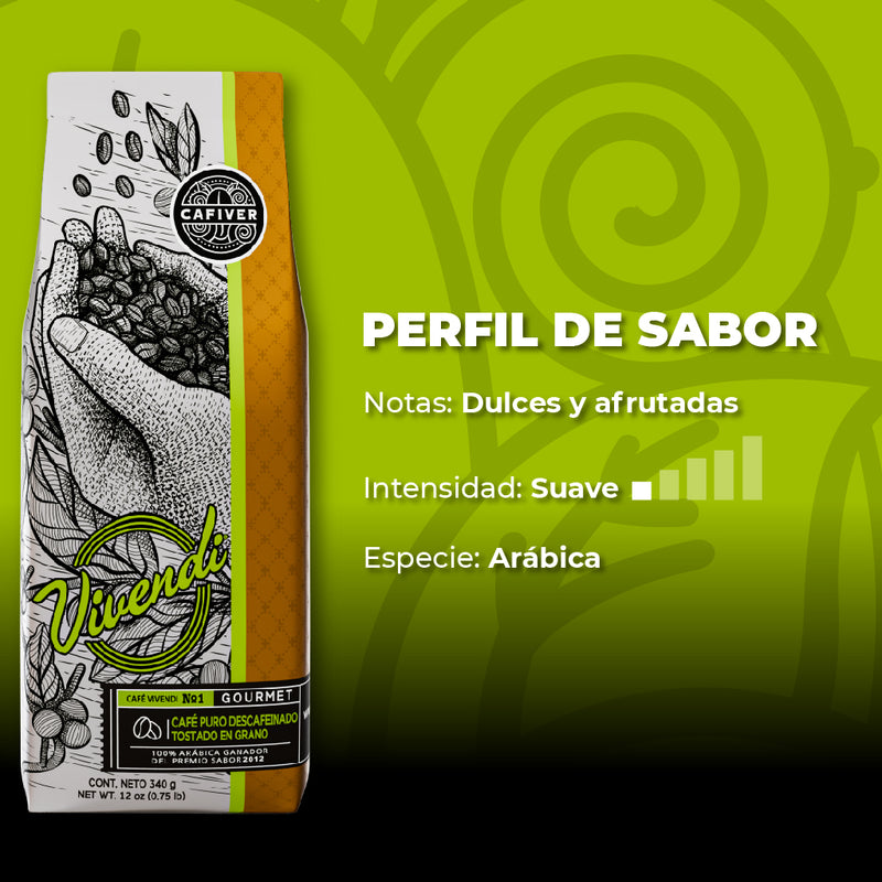 Vivendi Grano Descafeinado (340 g.)