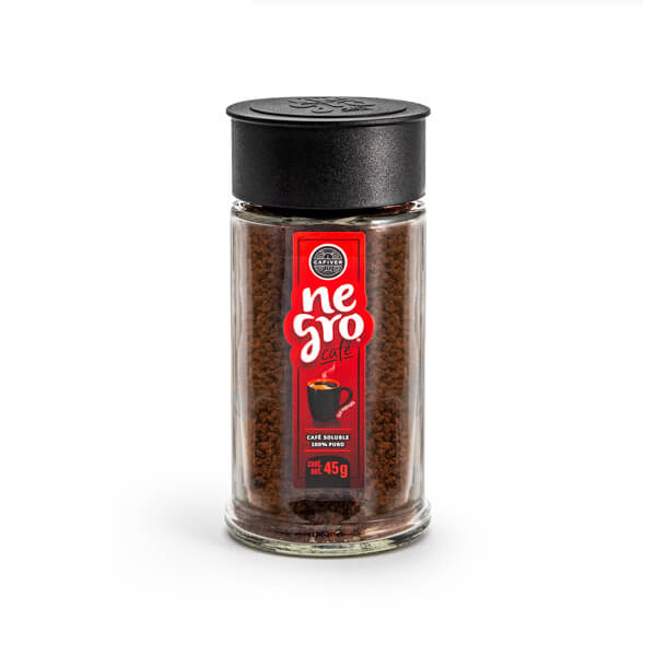 Cafiver Negro Café Soluble (45 g.)