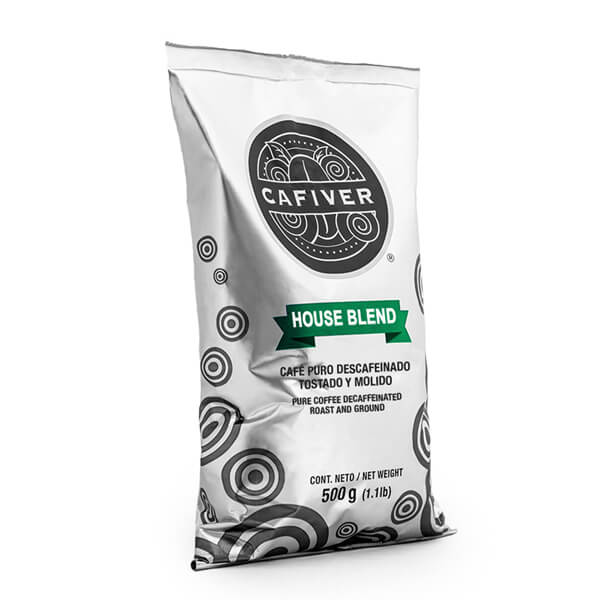 Cafiver House Blend Descafeinado Molido (500 g.)