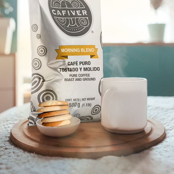 Cafiver Morning Blend Molido (500 g.)