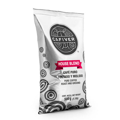 Cafiver House Blend Molido (500 g.)