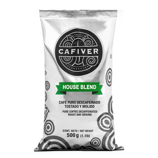 Cafiver House Blend Descafeinado Molido (500 g.)