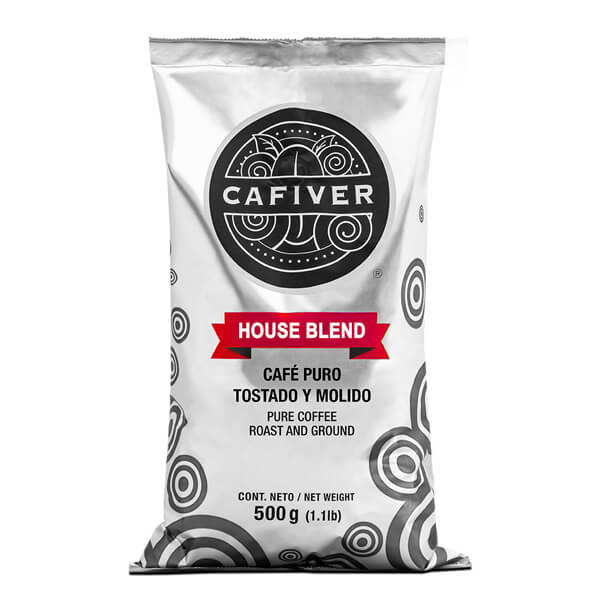 Cafiver House Blend Molido (500 g.)