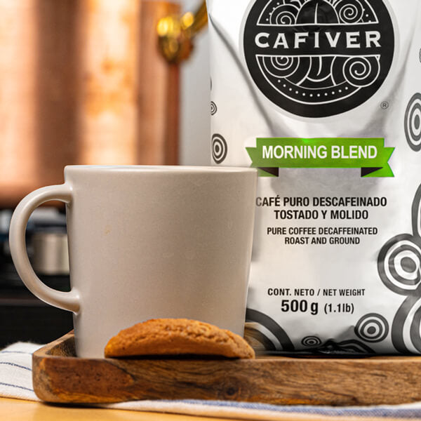 Cafiver Morning Blend Molido Descafeinado (500 g.)